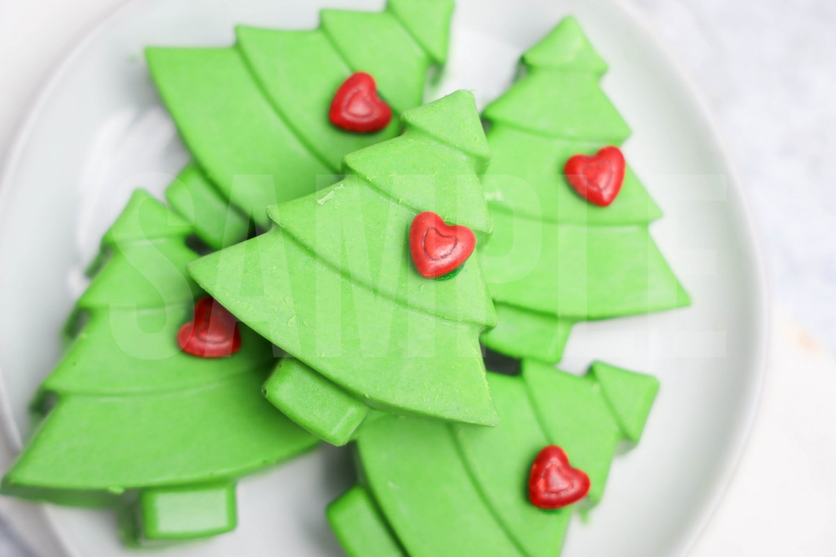 Grinch Heart Chocolate Trees - Set 1 - Image 3