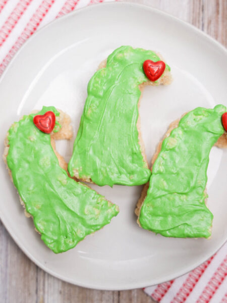 Grinch Rice Krispies Trees - Set 2
