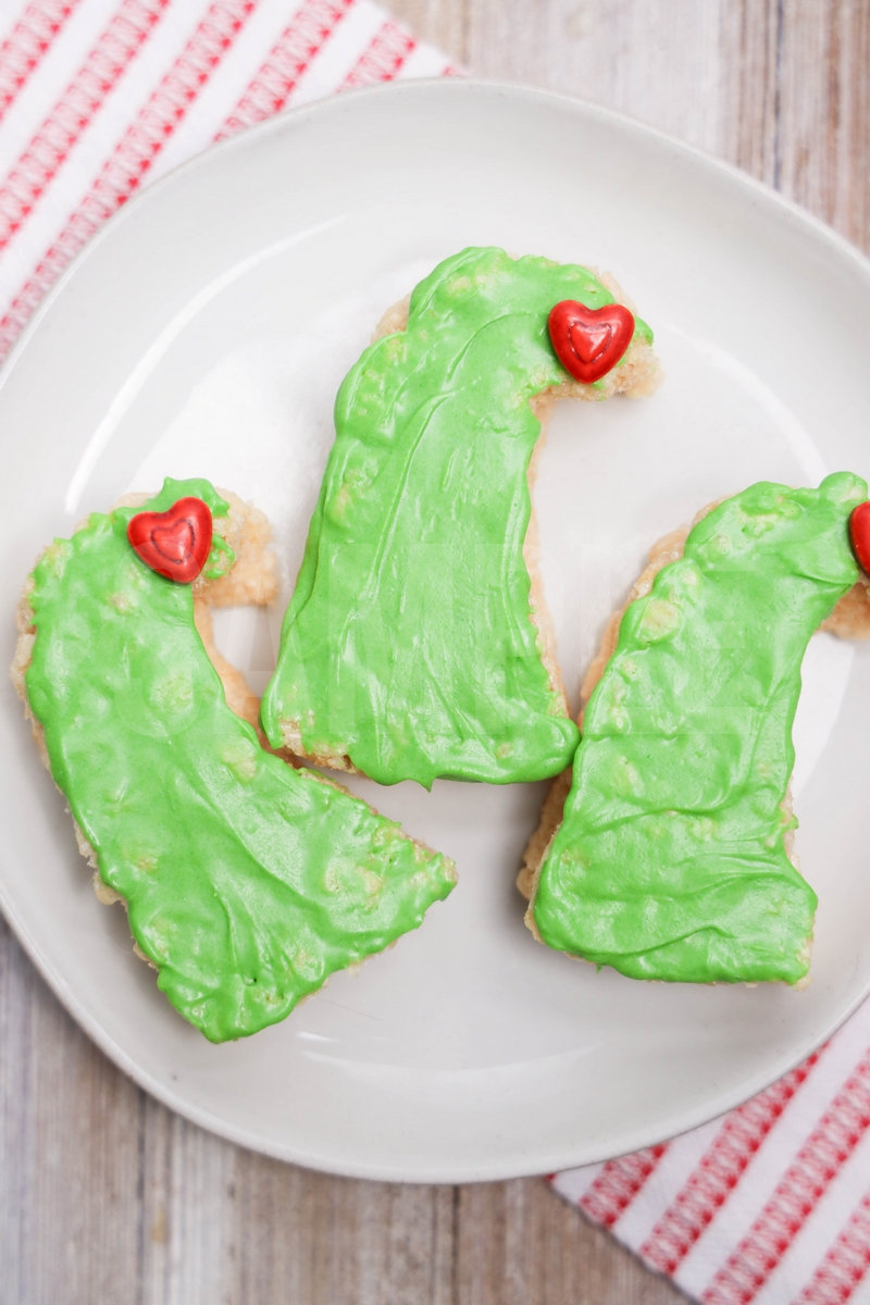 Grinch Rice Krispies Trees - Set 2