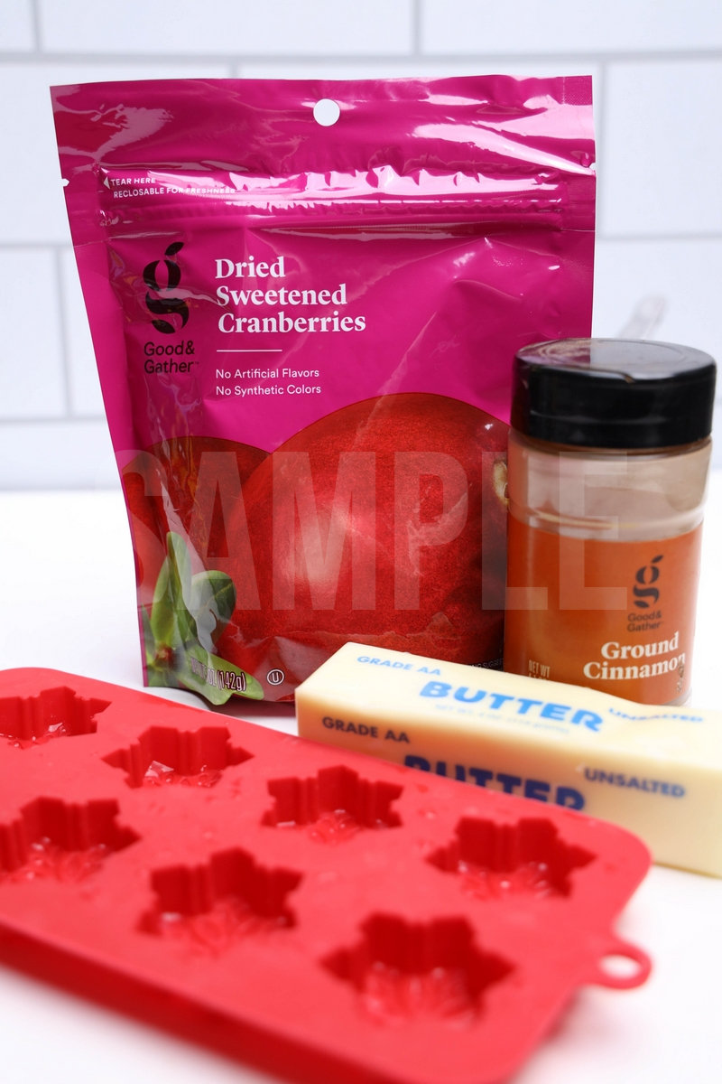 Snowflake Cinnamon Cranberry Butter - Set 1 - Image 8