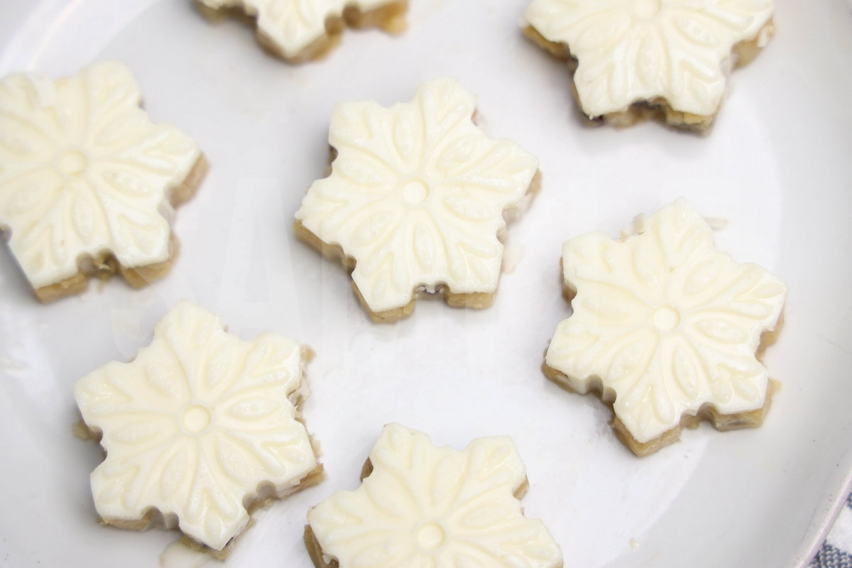 Snowflake Cookie Dough Chocolates - Set 1 - Image 4