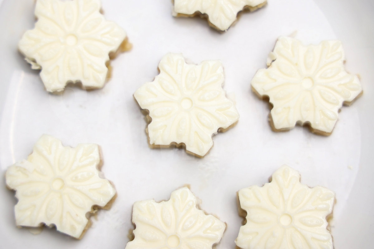 Snowflake Cookie Dough Chocolates - Set 1 - Image 3