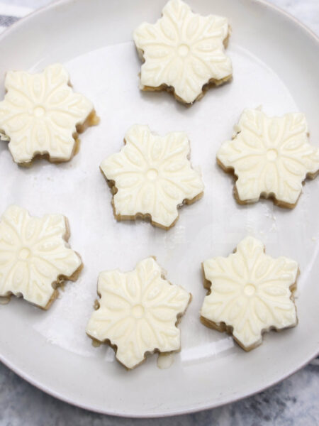Snowflake Cookie Dough Chocolates - Set 1