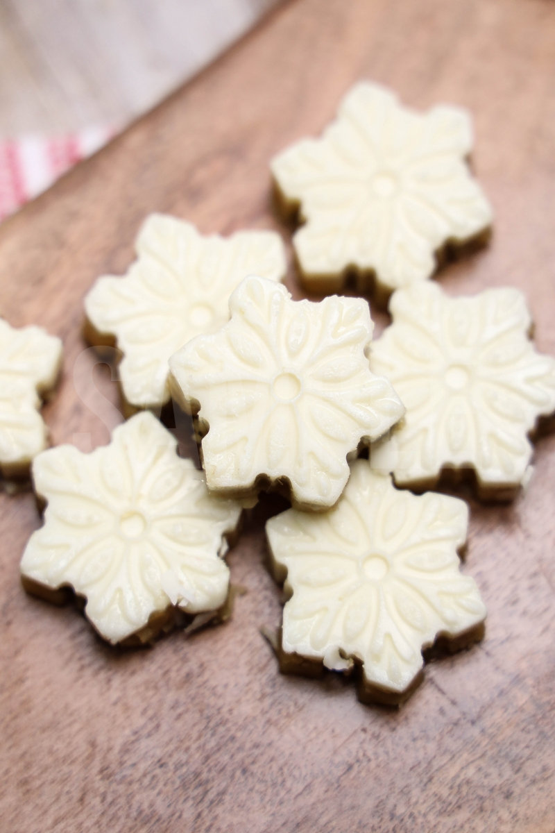 Snowflake Cookie Dough Chocolates - Set 2
