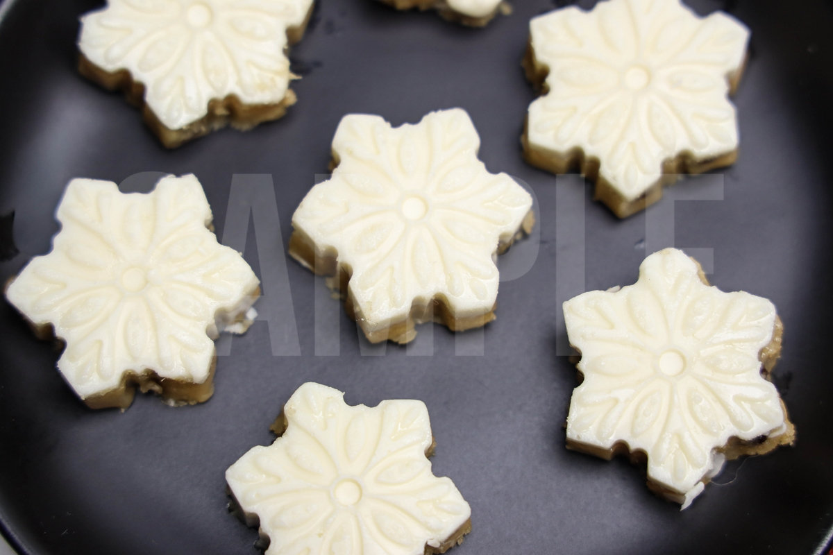 Snowflake Cookie Dough Chocolates - Set 3 - Image 3