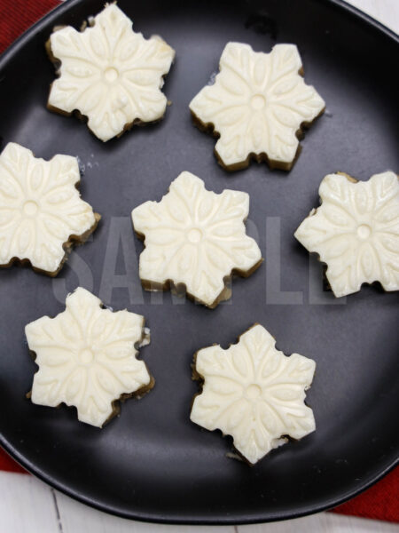 Snowflake Cookie Dough Chocolates - Set 3