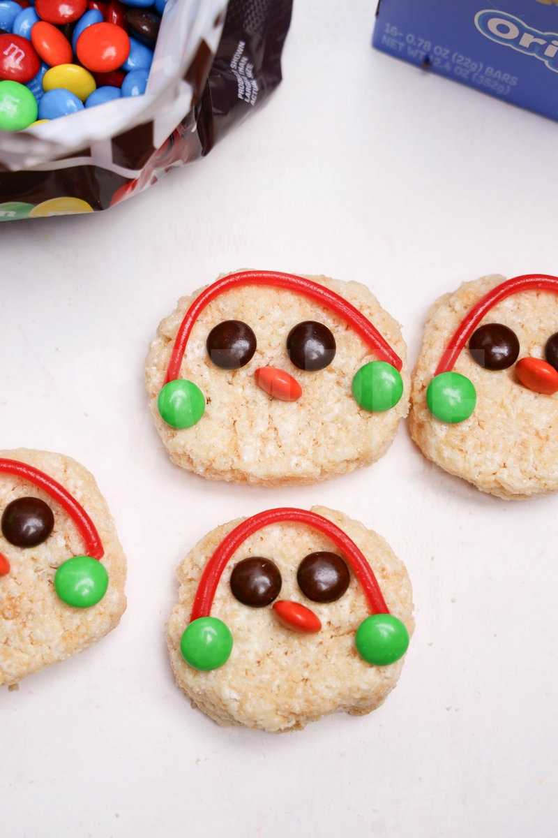 Snowman Rice Krispies Treats - Set 2 - Image 5
