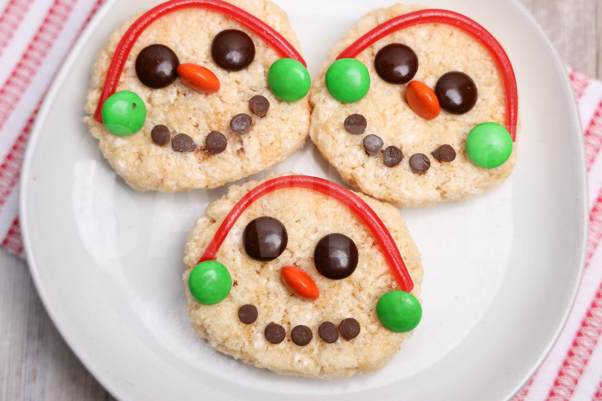 Snowman Rice Krispies Treats - Set 2 - Image 4