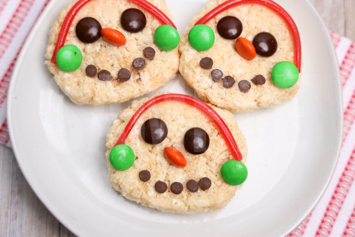 Snowman Rice Krispies Treats - Set 2 - Image 3