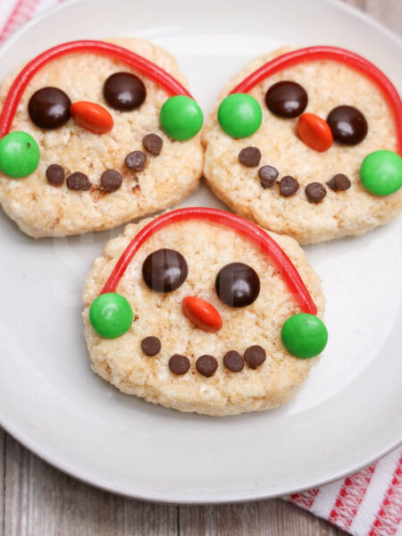 Snowman Rice Krispies Treats - Set 2