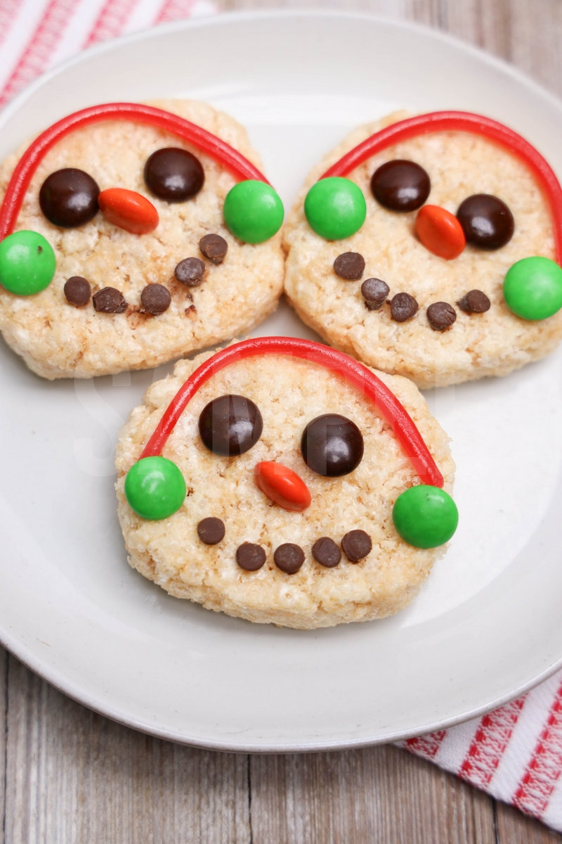 Snowman Rice Krispies Treats - Set 2