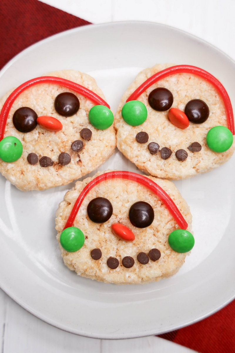Snowman Rice Krispies Treats - Set 3