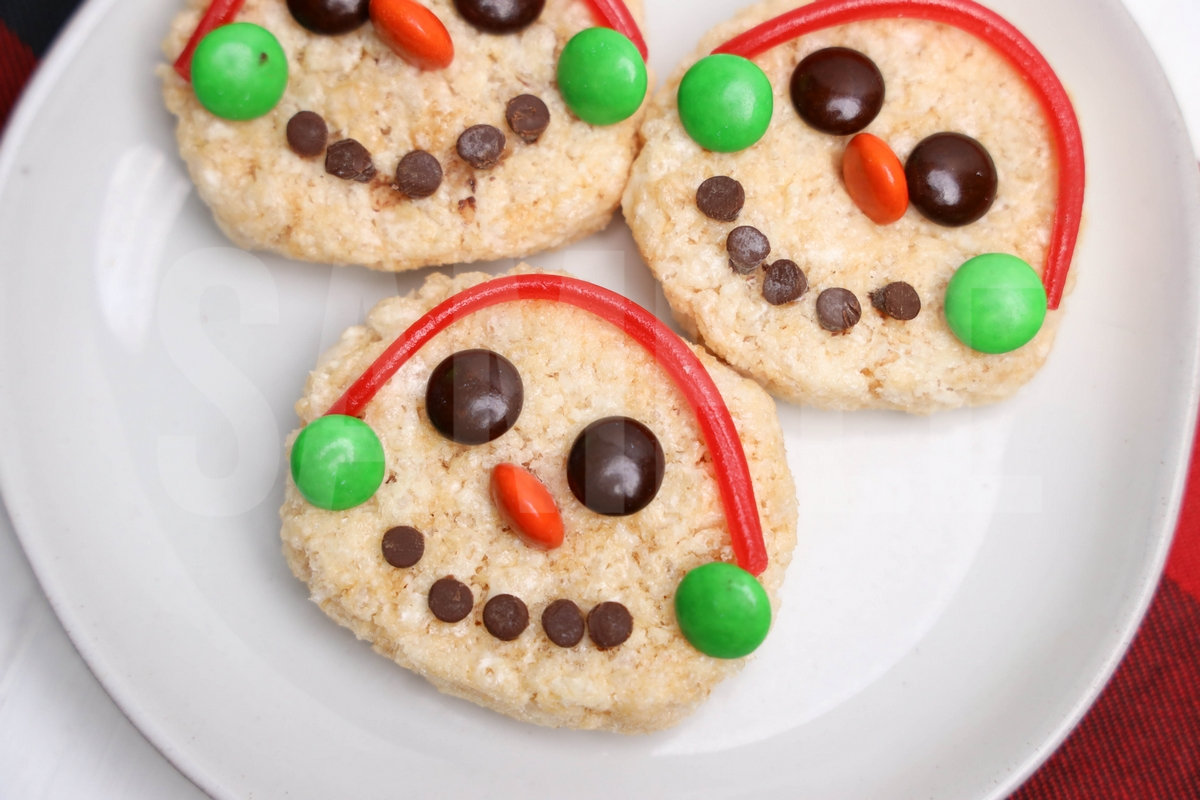 Snowman Rice Krispies Treats - Set 3 - Image 4